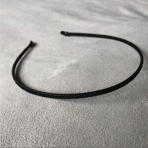 Black Sparkly Thin Headband ~ Brand New